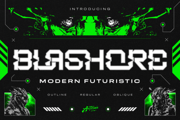Blashore Font: A Bold Choice for Editorial Design