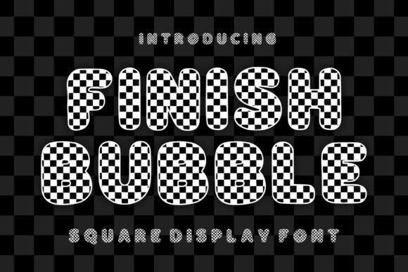 Finish Bubble: The Bold Display Font for Scroll-Stopping Visuals