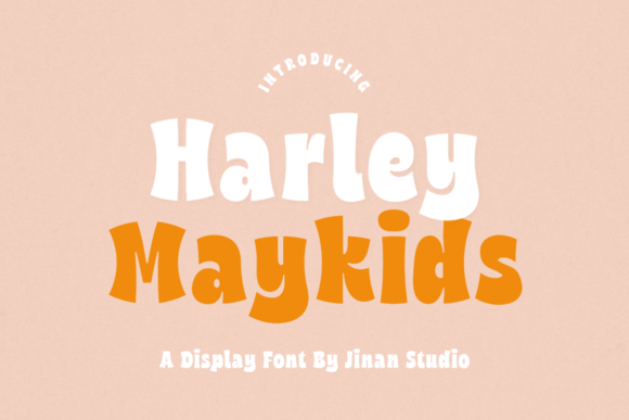 Harley Maykids: A Bold Display Font for Playful Branding