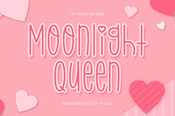Moonlight Queen Font for Charming Handmade Creations