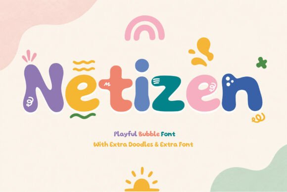 Netizen Font – Buoyant Typography for Bold Campaigns
