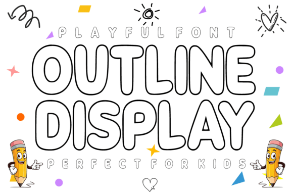 Outline Display Font for Polished Branding and Creative Projects