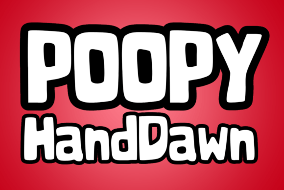 Poopy Handdrawn: A Display Font for Bold Web Typography
