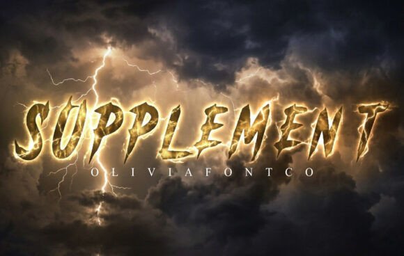 Supplement Font Review: A Bold Display Typeface for Creative Projects