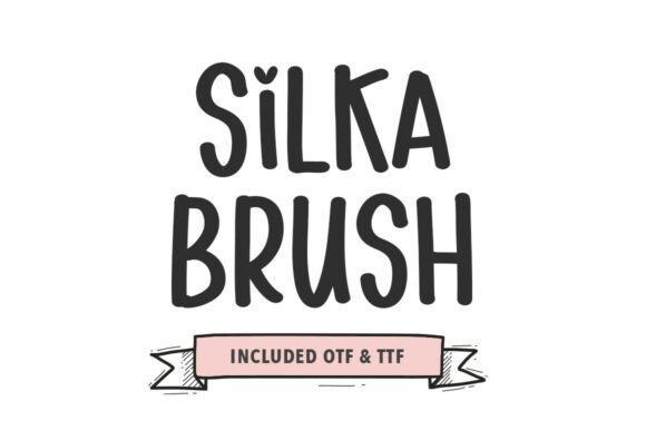 Use Silka Brush Font for Beautiful Handwritten Designs