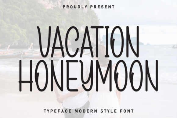 Vacation Honeymoon Font for Editorial Design Projects